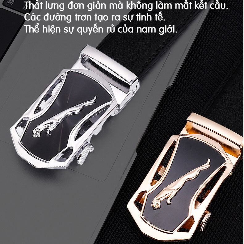 Thắt lưng nam da thật phong cách Hàn Quốc họa tiết độc đáo – DN04