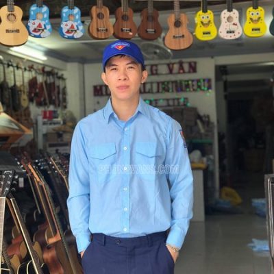 Áo Tổng phụ trách đội dài tay
