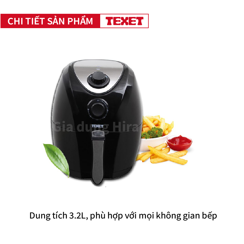 Nồi chiên không dầu TEXET 3,2L AF-611