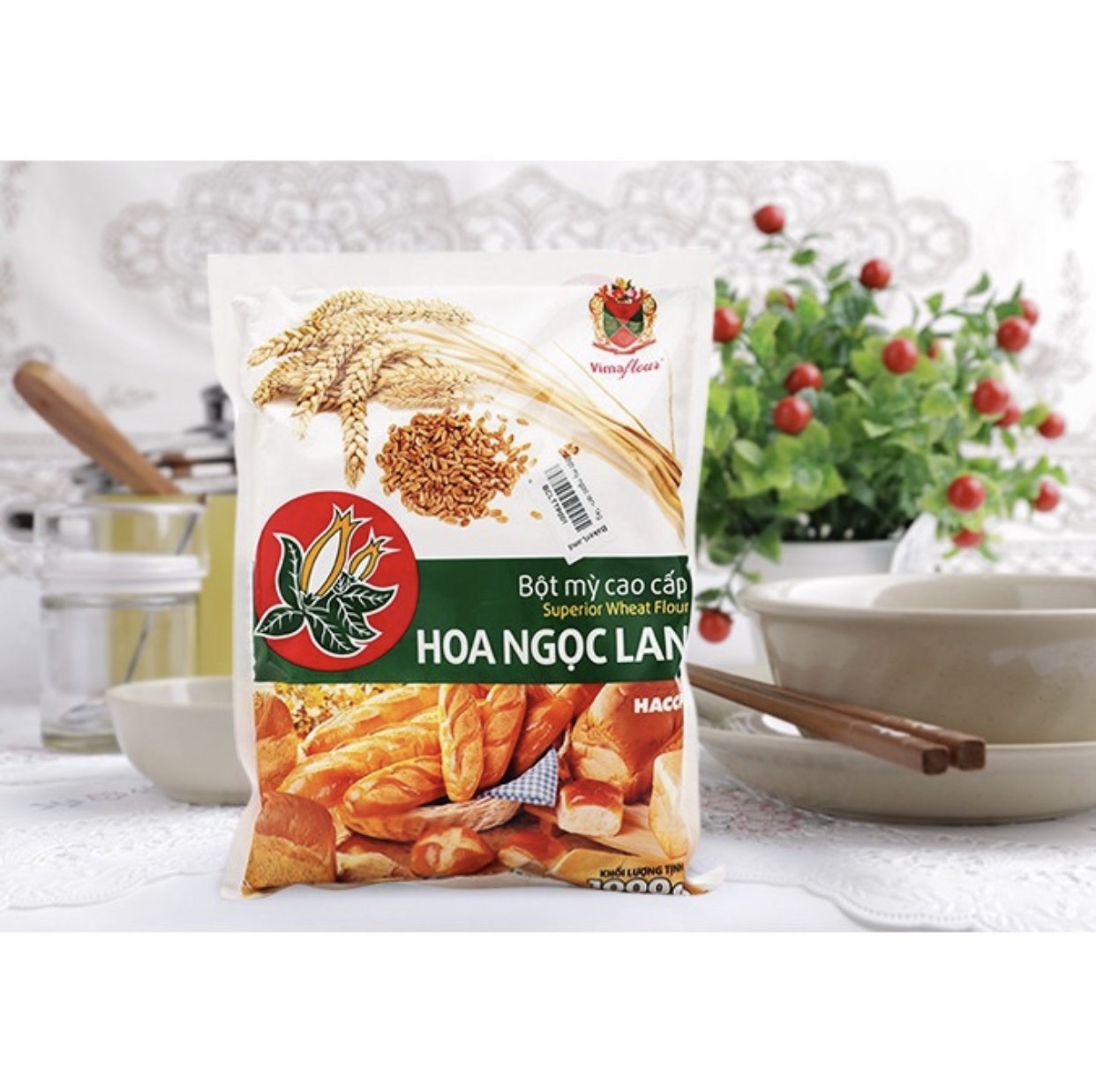 Bột mỳ hoa ngọc lan 1kg và 500g