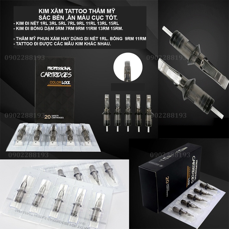 Kim Đạn MÁY PEN (5c Siêu Bén) (Tặng+ Freeship) Kim Đạn Pen Các Loại Nét Bóng