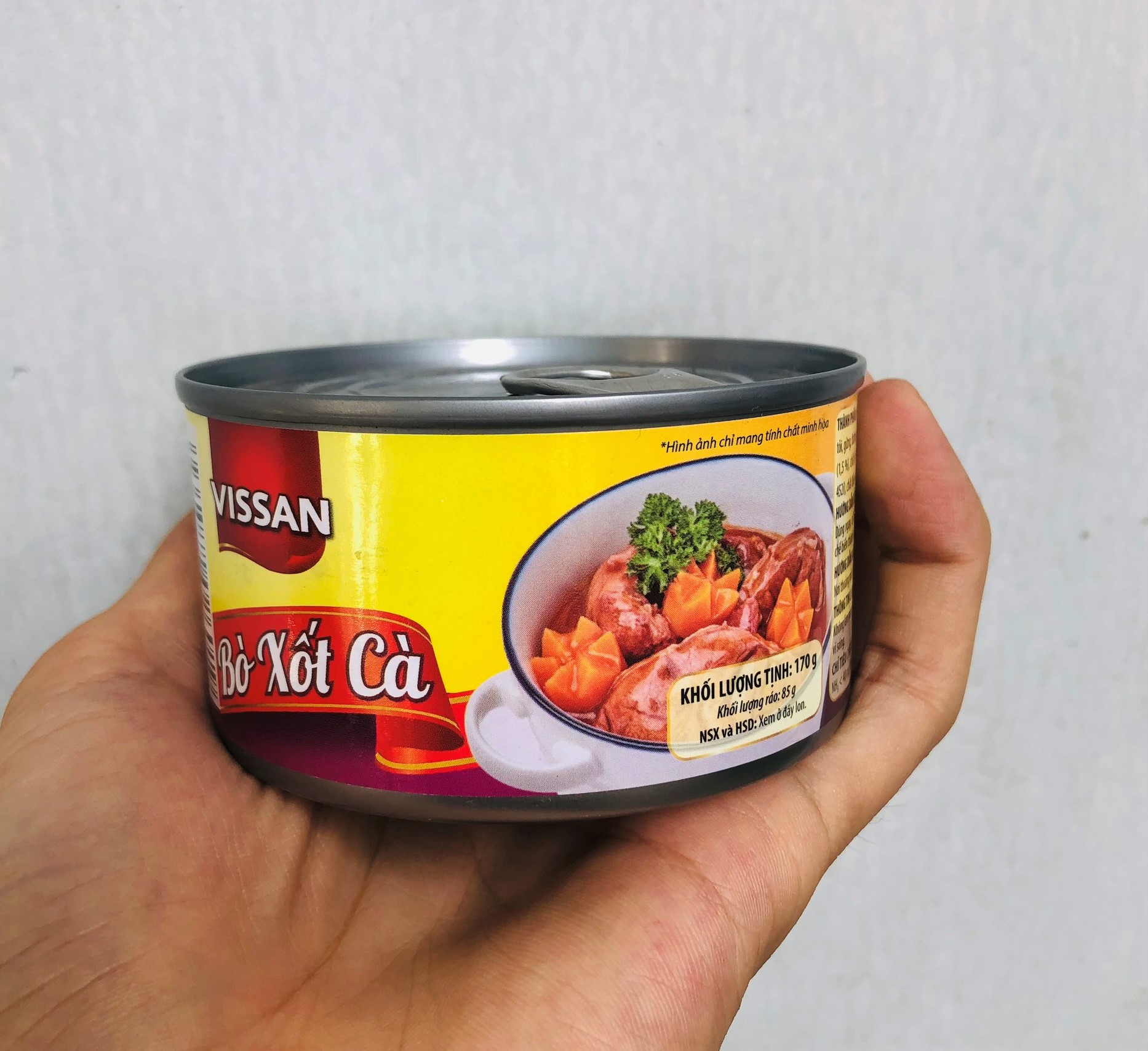 Bò Xốt Cà Vissan Hộp 170g