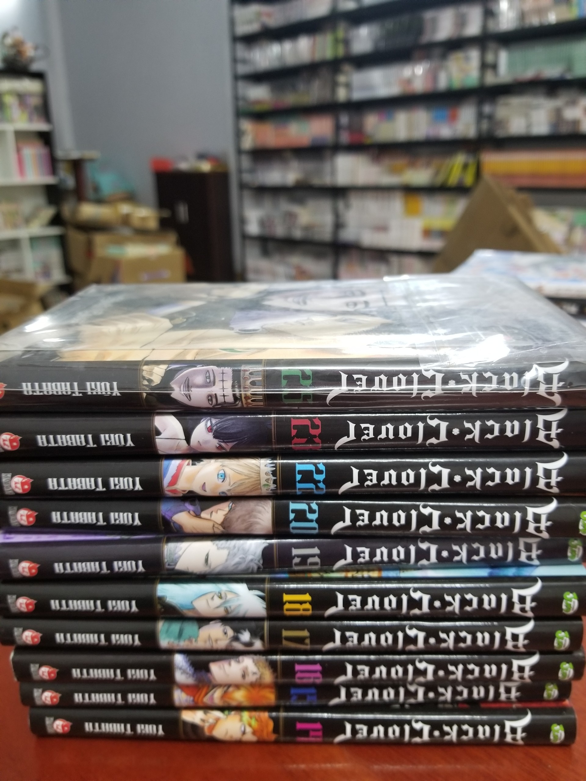 Black Clover lẻ 14-23 có PC