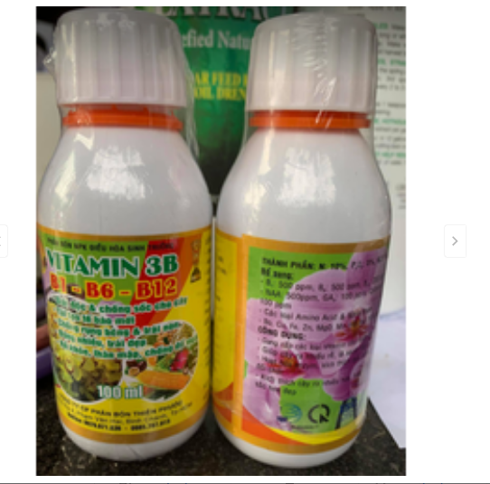 [Lấy mã giảm thêm 30%]Vitamin 3B (B1-B6-B12) phân bón điều hoà sinh trưởng 100ml