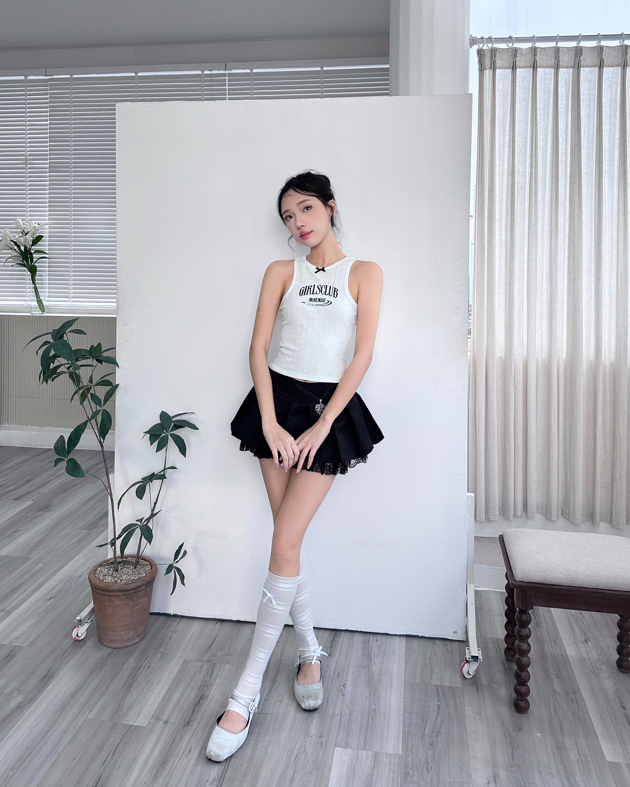 [VOUCHER 12%/149K] Áo ba lỗ thêu logo MONÁ - VERA