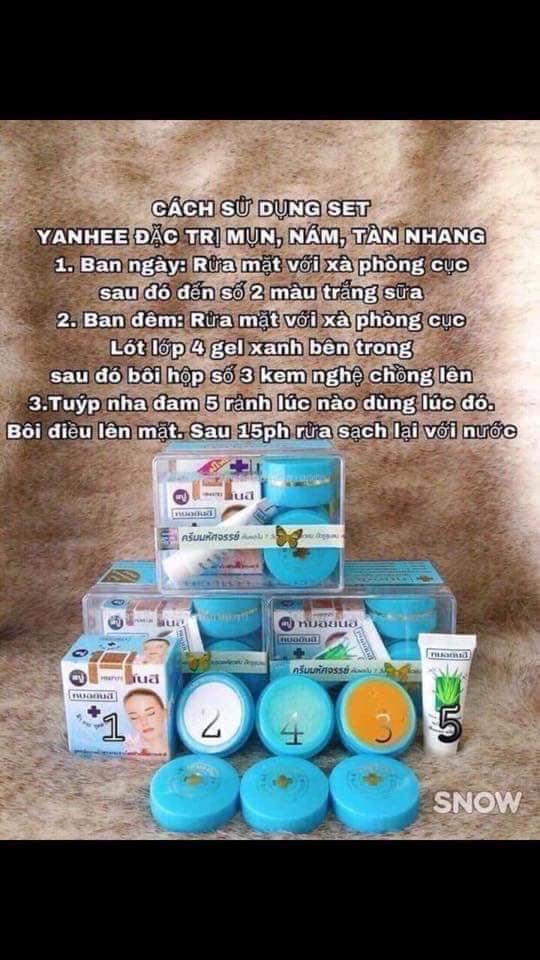 kem yahee xanh thái lan