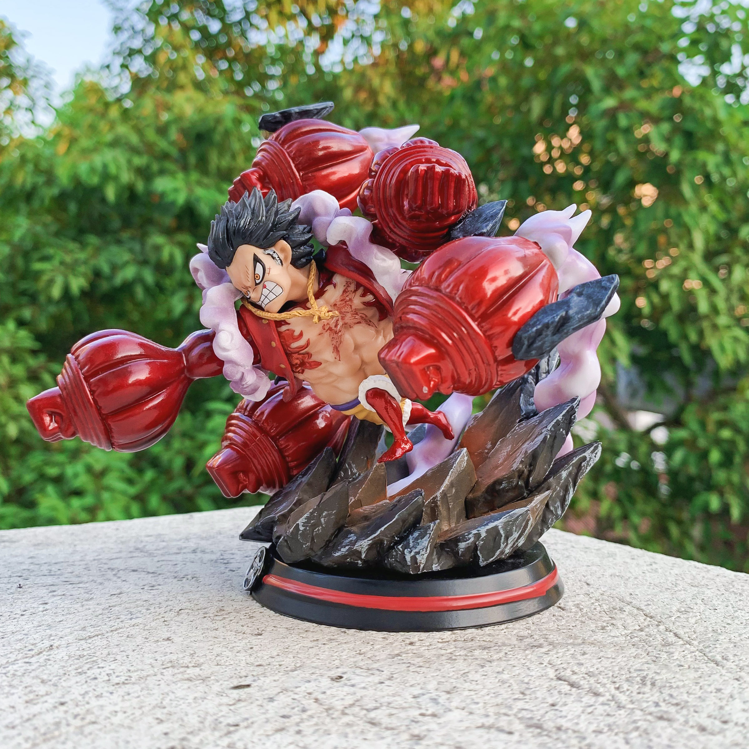 Mô hình chibi luffy gear 4 siêu hot chất lượng