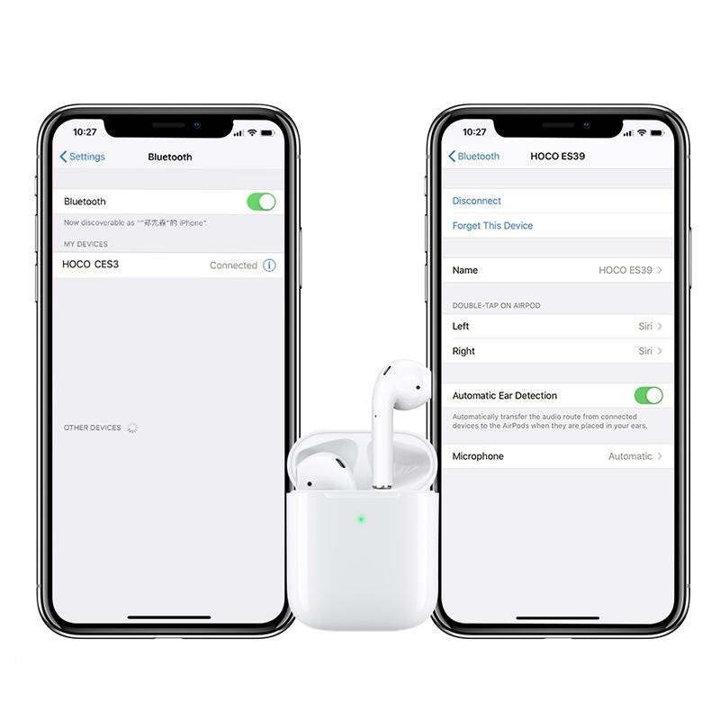 Tai nghe Bluetooth TWS HO-CO CES3 Original series V5.0 (Trắng)
