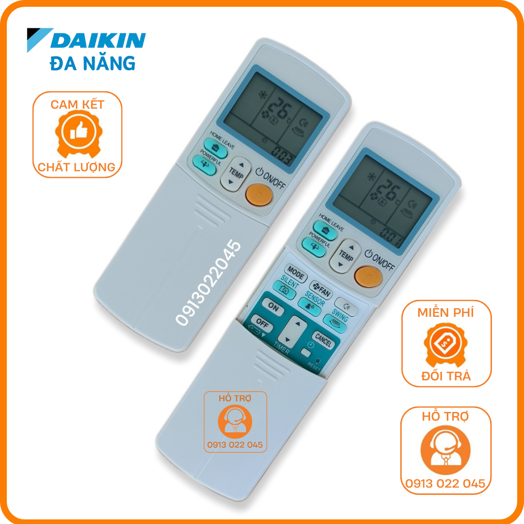 Điều khiển điều hoà DAIKIN Đa năng