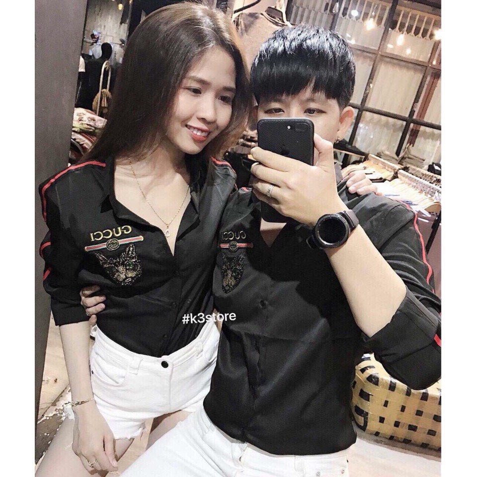 Áo somi nam nữ siêu hot thời trang cao cấp binstore94 v04