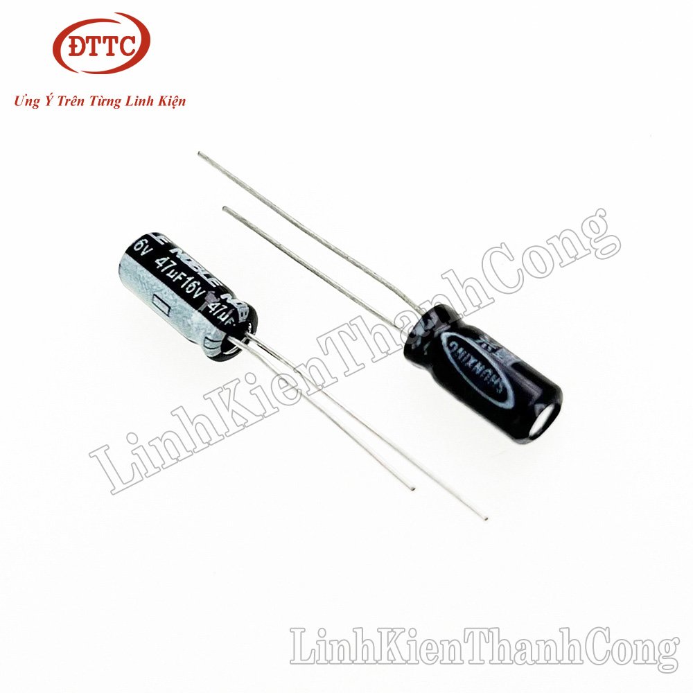 Bộ 5 Chiếc Tụ Hóa 47uF 16V (5x11mm)
