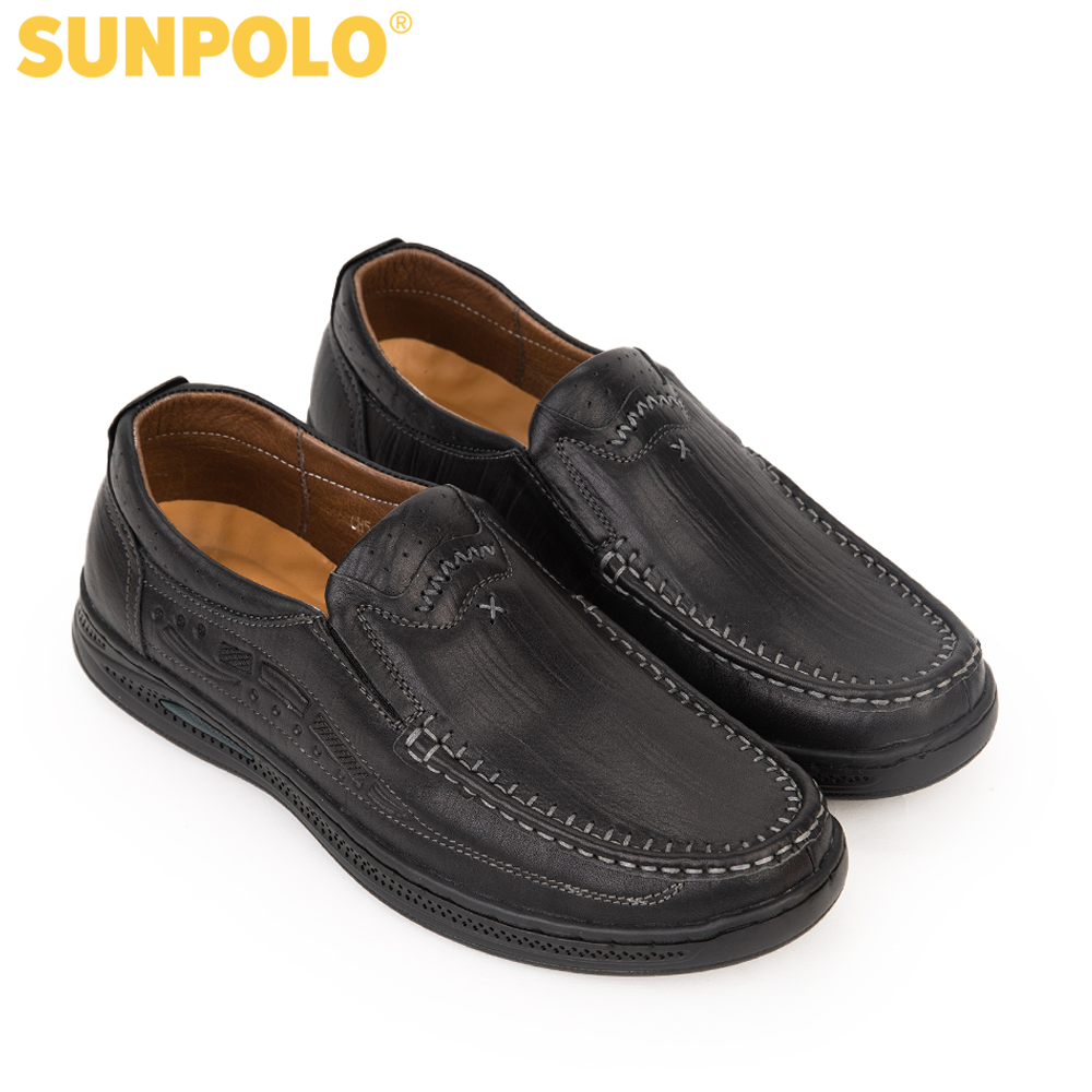 Men Leather Shoes SUNPOLO CS5150