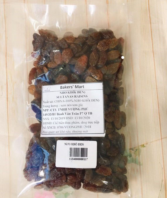 Nho Khô Đen 1kg