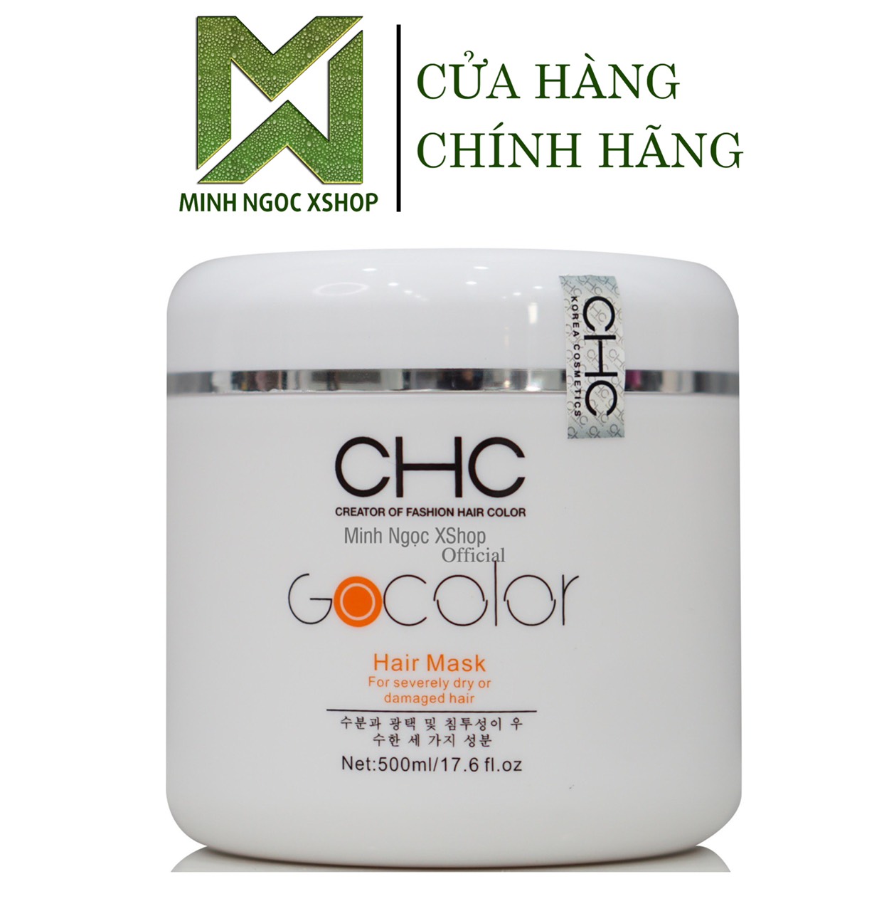 Kem ủ tóc phục hồi trẻ hóa tóc CHC GOCOLOR hàn quốc 500ML