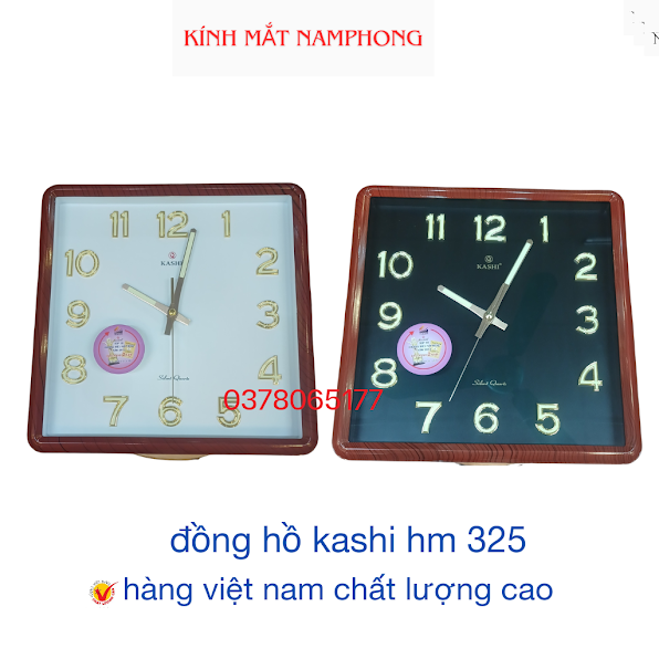 ĐỒNG HỒ TREO TƯỜNG KASHI HM325