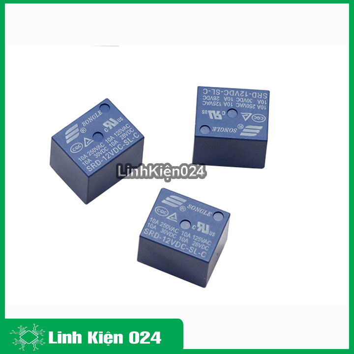 Relay songle SRD 5P 10A - 1 chiếc
