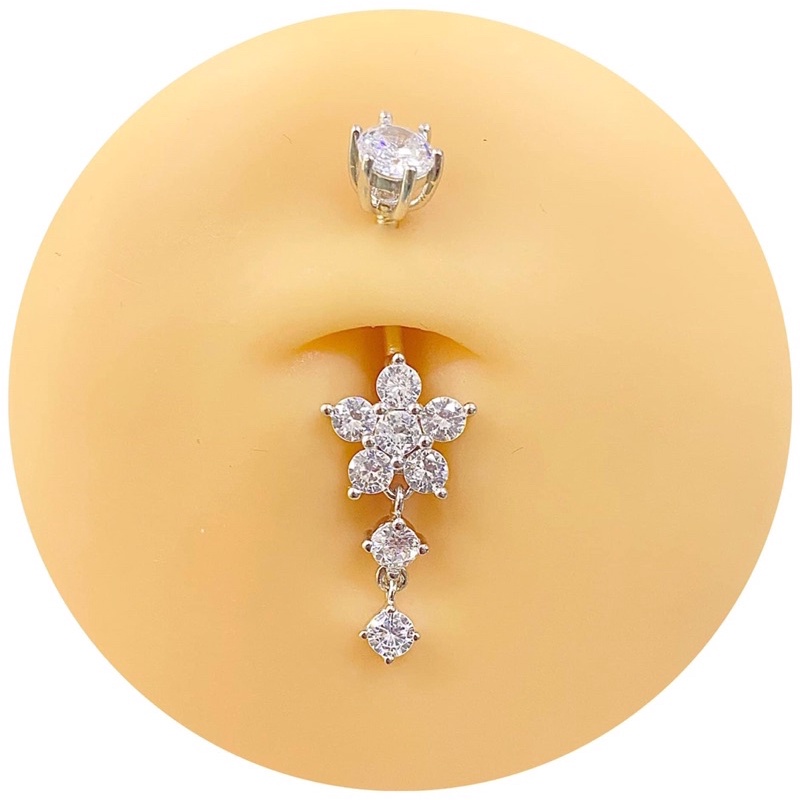 khuyên rốn thời trang / Bạc 925