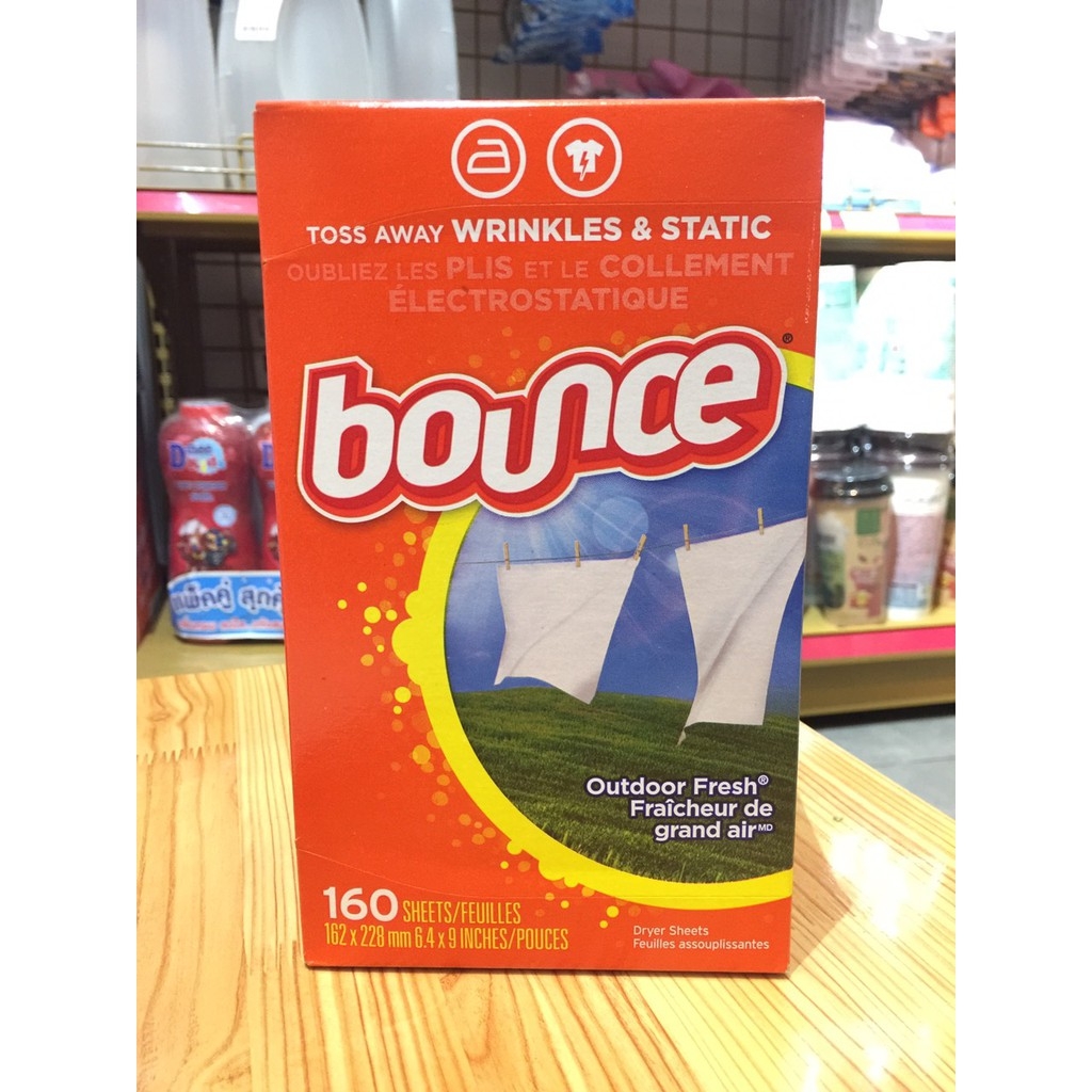 [HCM]Giấy Thơm Quần Áo Bounce Của Mỹ [ TÁCH LẺ 30 TỜ ]