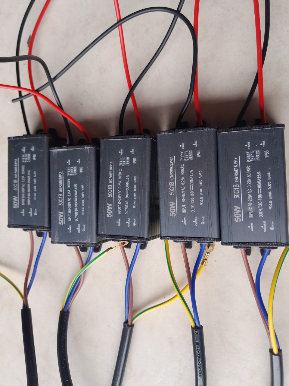 Chấn lưu, tăng phô đèn LED công suất 50w