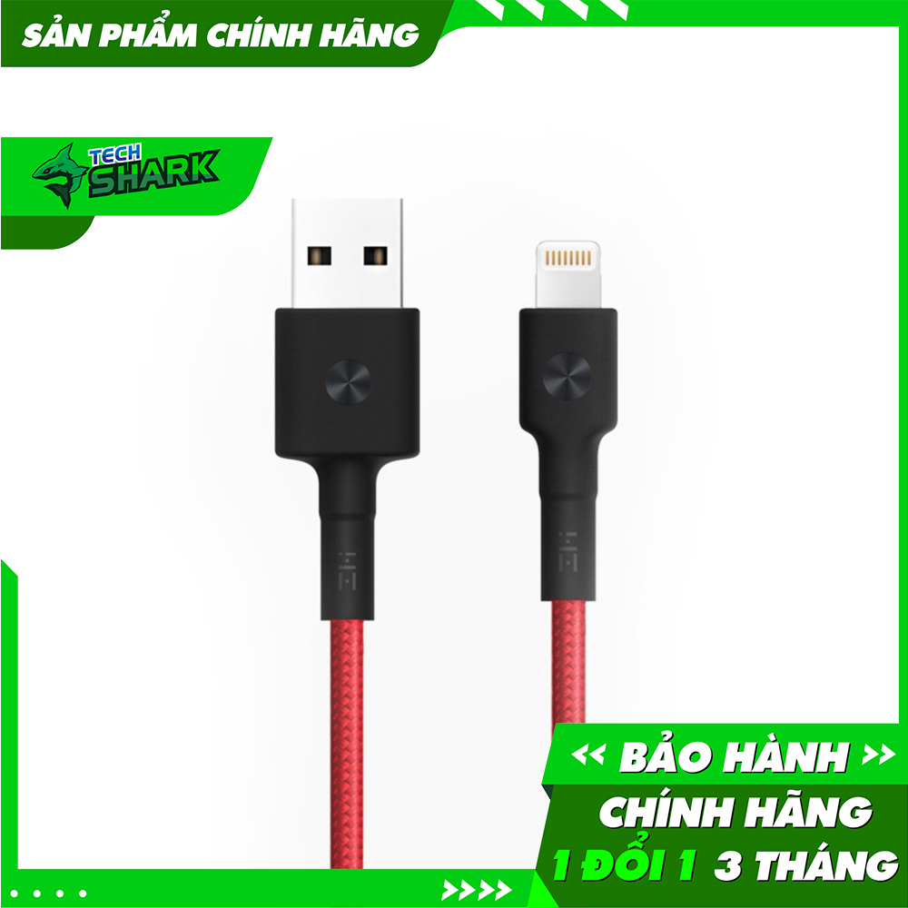 Cáp sạc nhanh xiaomi zmi al803 lightning, chứng nhận mfi dây dù 1m