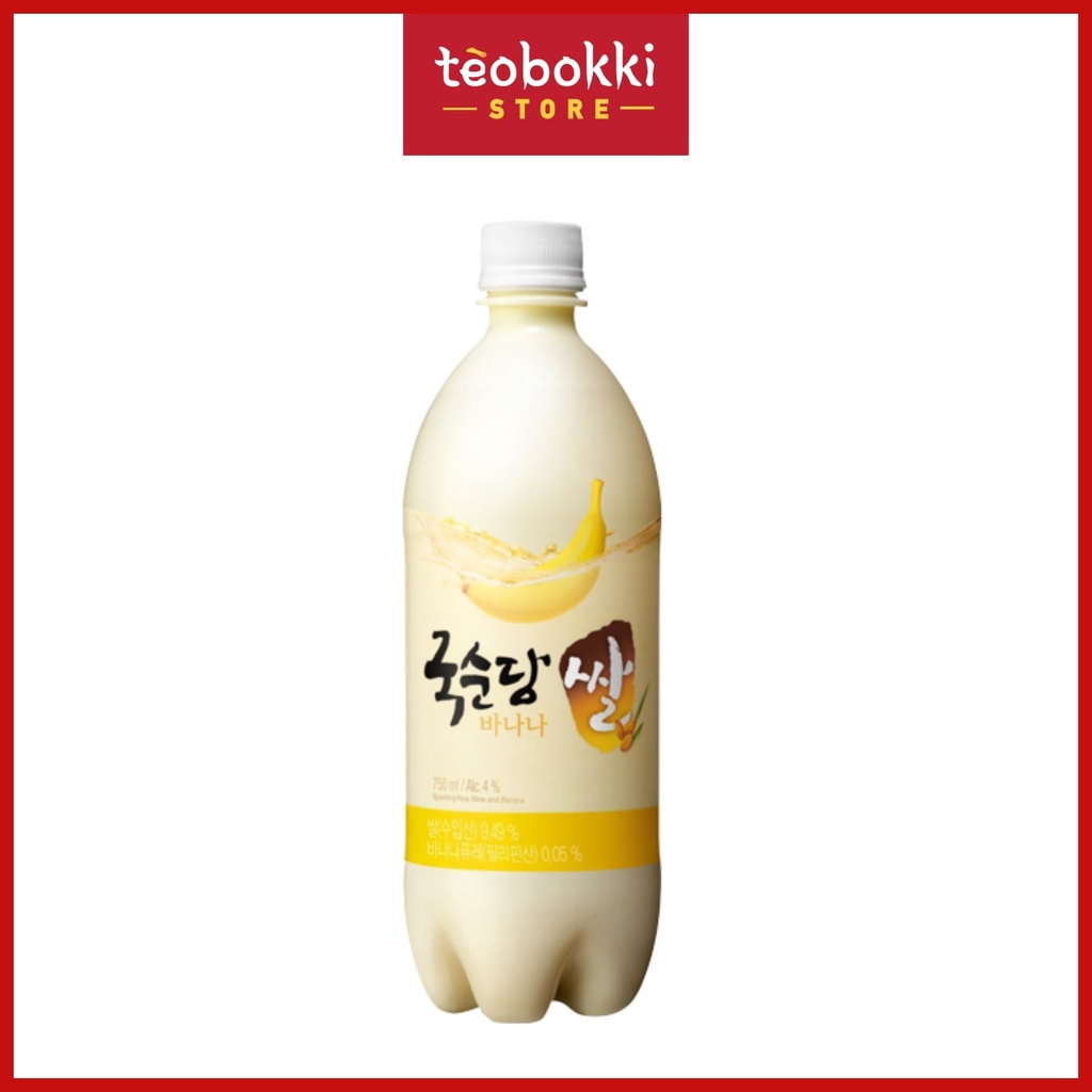 Nước gạo lên men Kook Soon Dang vị chuối 750ml