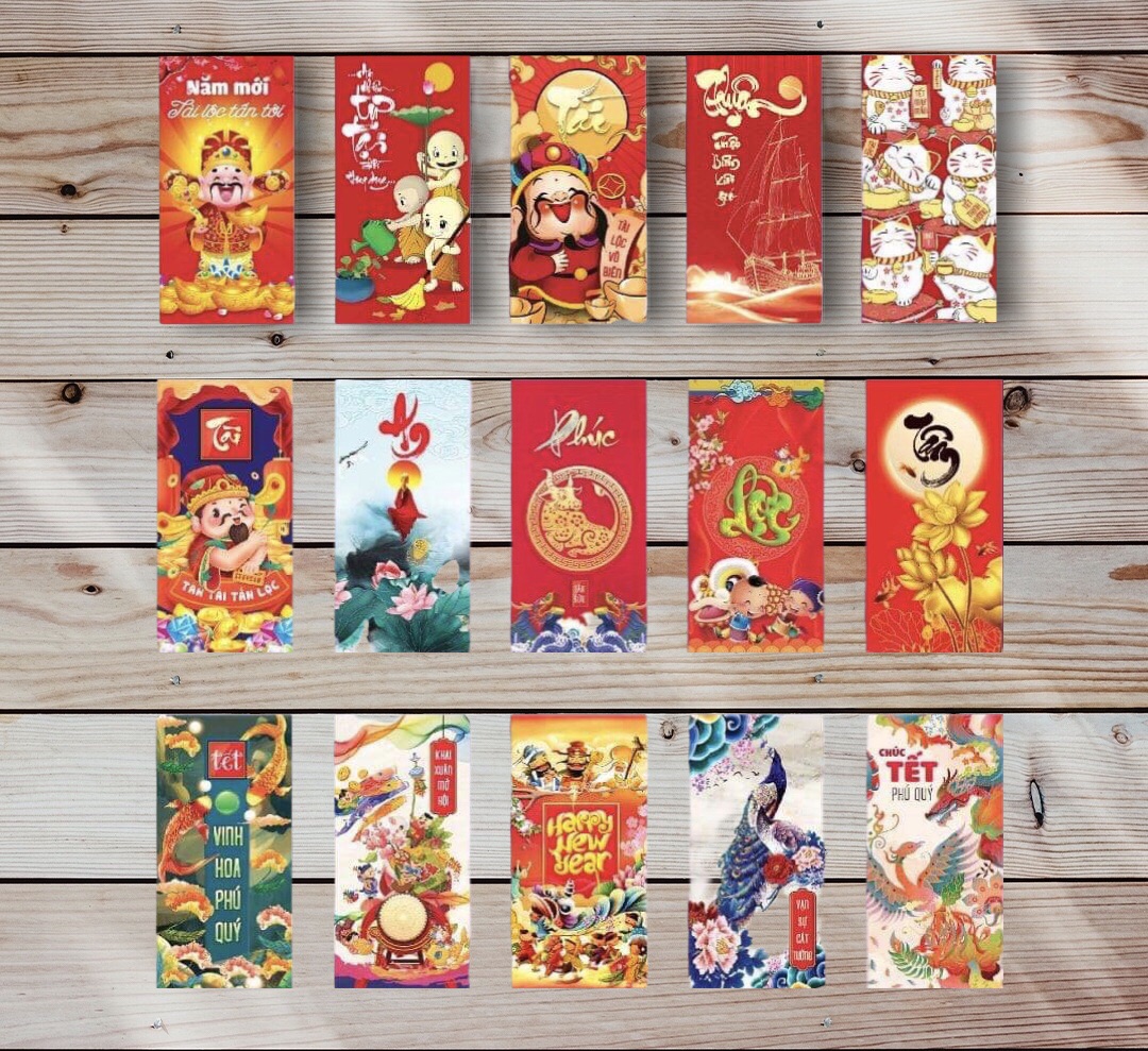 Combo 100 bao lì xì 2021