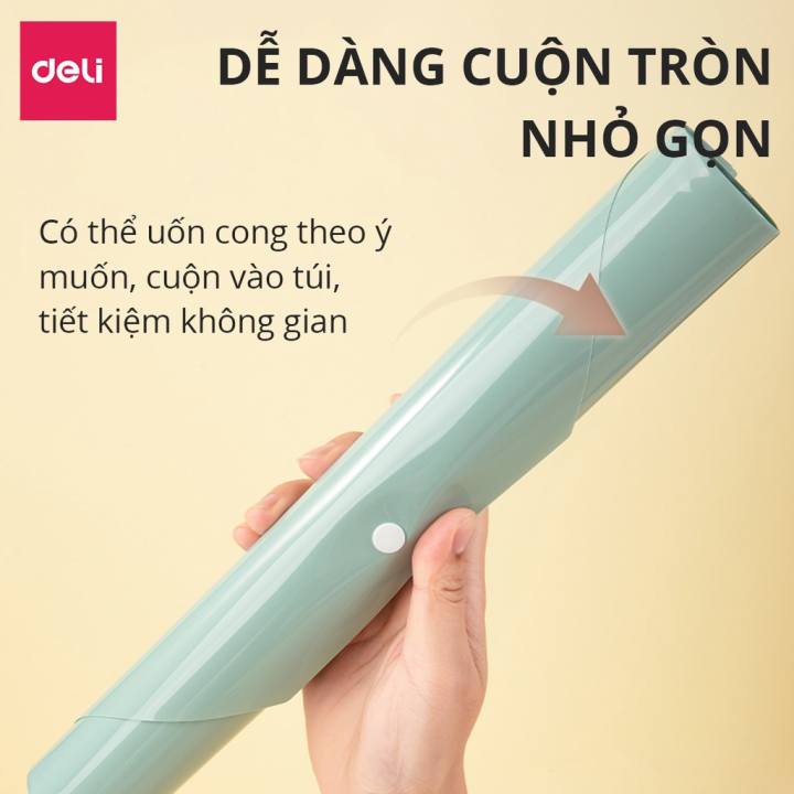 Túi file đựng tài liệu A4 Deli nhiều màu, my clear bag bìa đựng tài liệu văn phòng lưu trữ hồ sơ giấy tờ PP301 - Hình ảnh 8