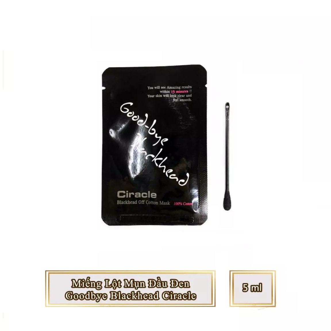 Miếng lột mụn đầu đen Goodbye Blackhead Ciracle
