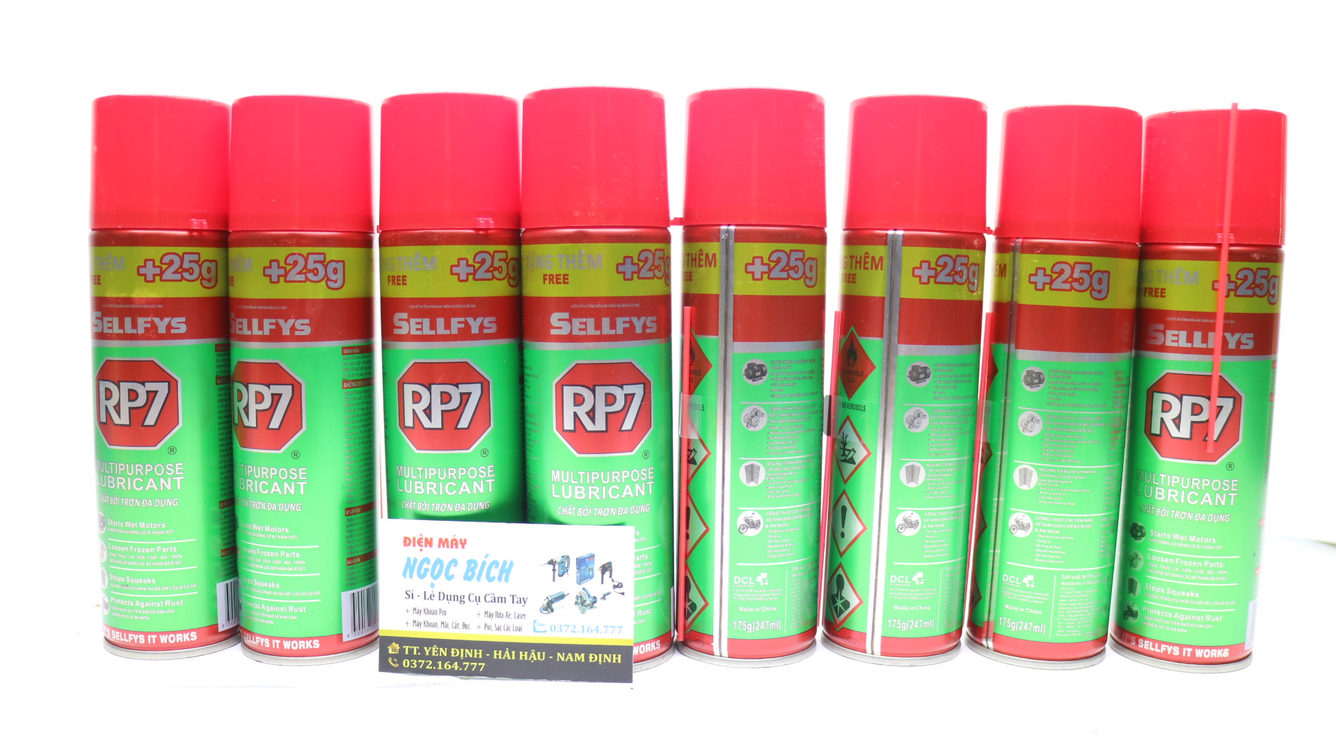 [RẺ VÔ ĐỊCH] RP7 Chai Xịt Chống Rỉ Sét 175g