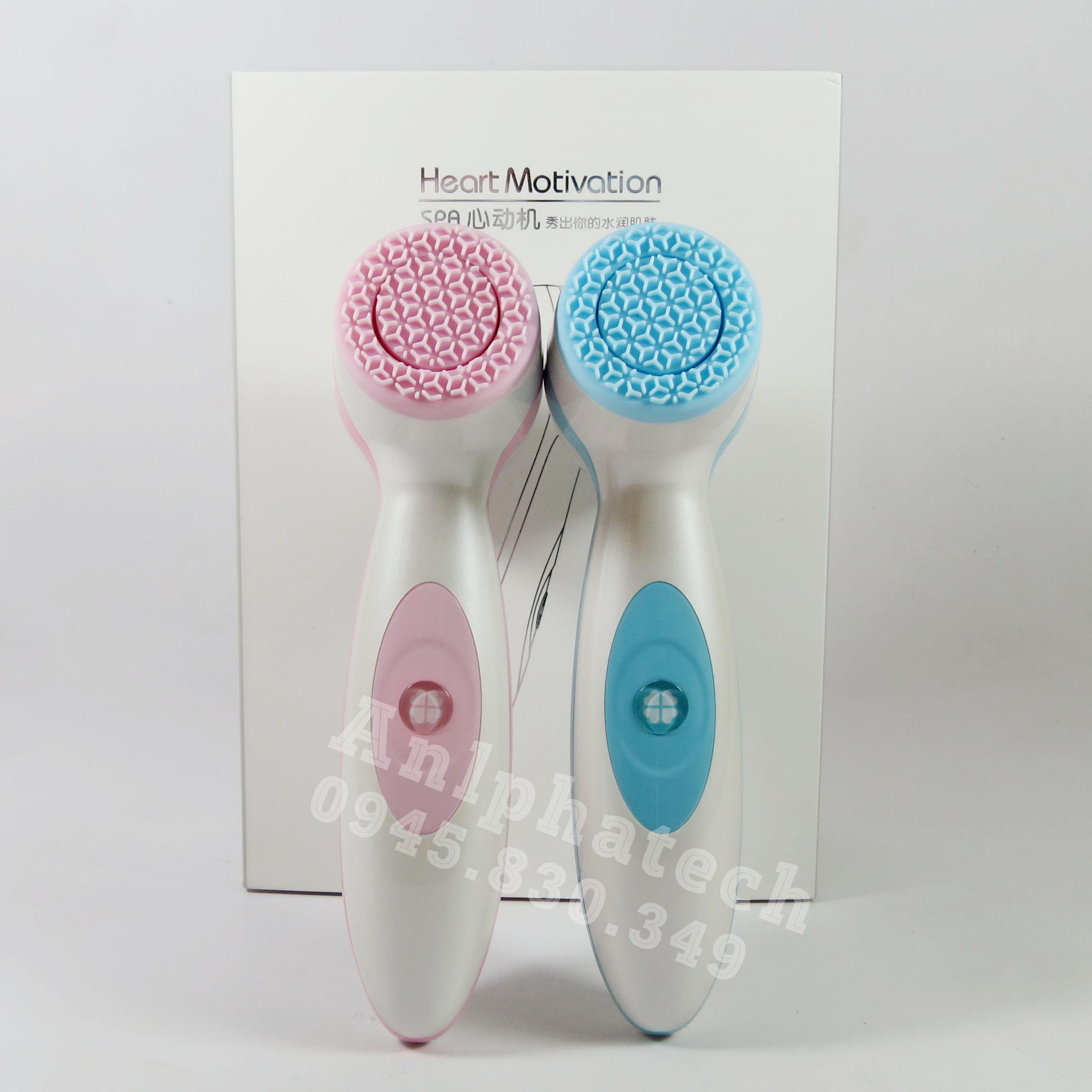 Máy Rửa Mặt Cao Cấp Facial Cleaner Xoay Đảo Chiều 360 Độ