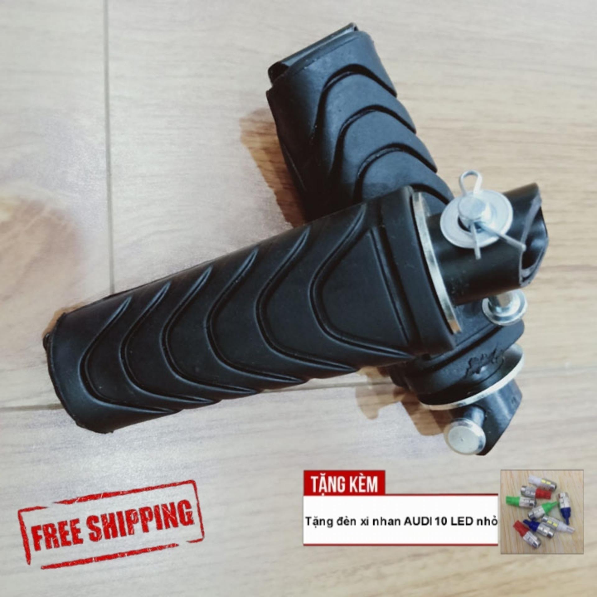 [MIỄN SHIP + TẶNG QUÀ] Gác chân sau xe Wave S - A - RSX - RS - VISION vát cỡ nhỏ , vân sóng FS392 - TẶNG ĐÈN XI NHAN AUDI 10 LED, , đồ phụ tùng xe máy giá rẻ, đồ phụ tùng xe máy giá rẻ