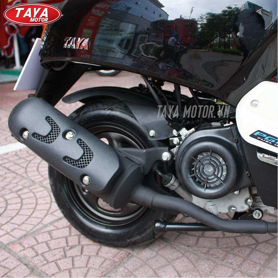[Trả góp xe máy 0%] Xe tay ga 50cc TAYA CREA (đen nhũ)
