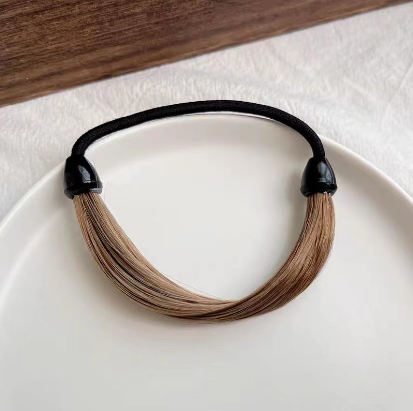 [KT11] Dây Cột Tóc Đuôi Ngựa, Tóc Củ Tỏi Bản To