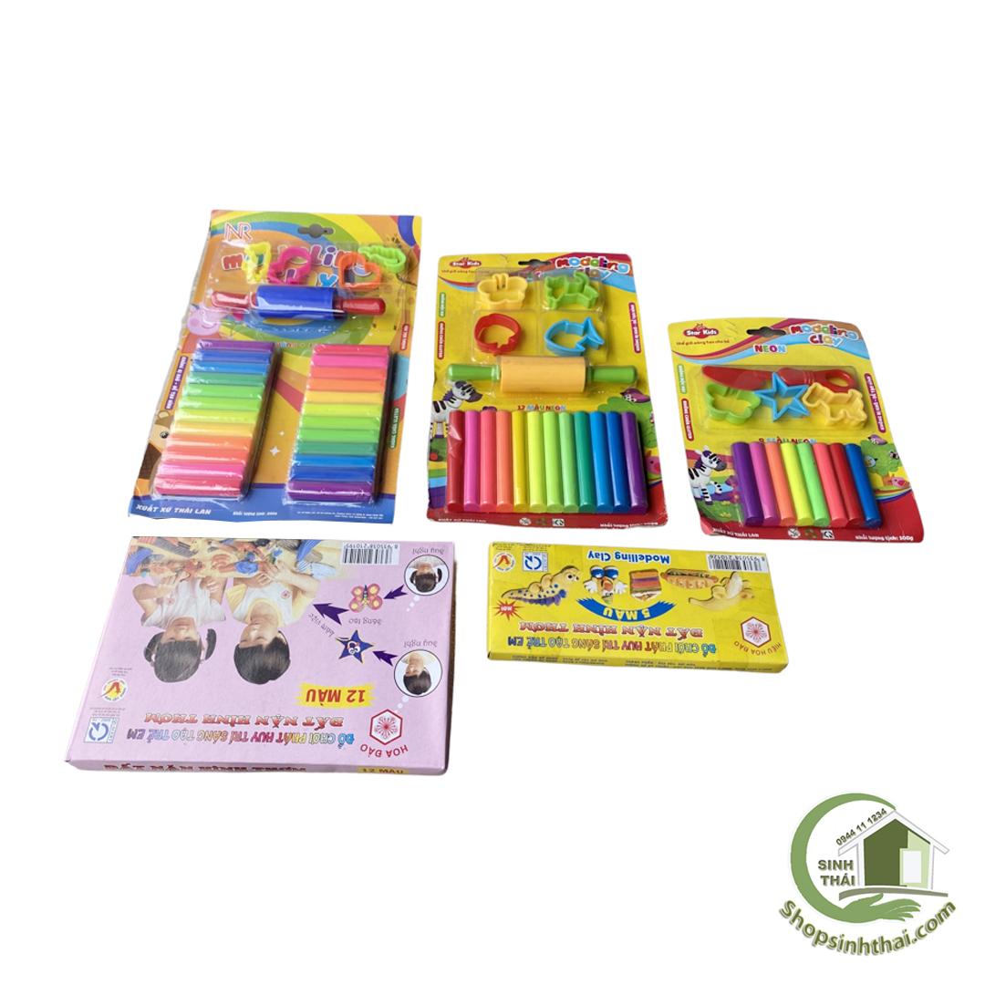 Vỉ đất sét nặn - hộp đất nặn Thái Lan - Chọn loại