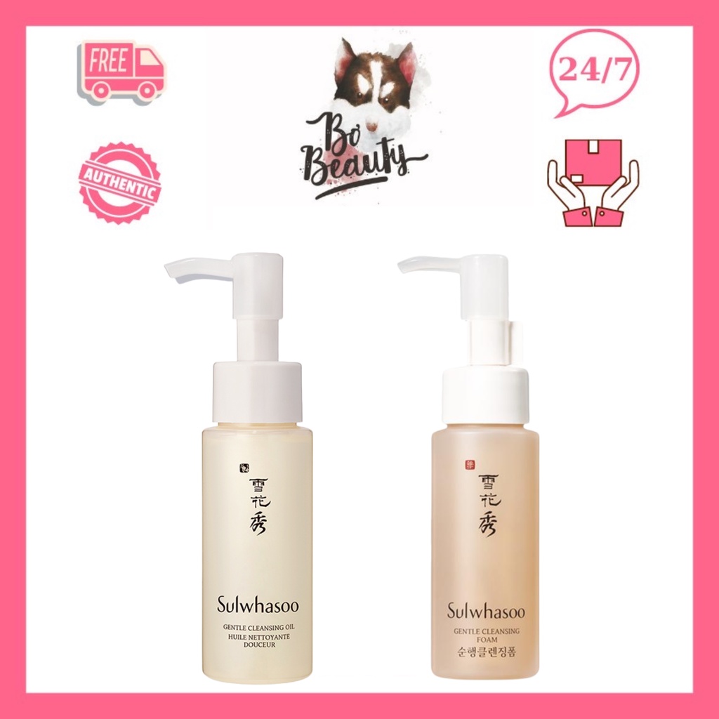 Sữa rửa mặt, dầu tẩy trang sulwhasoo gentle cleansing 50ml