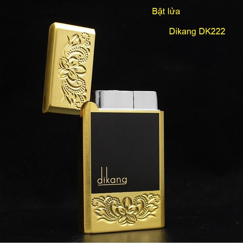 Bật Lửa Gas Khò Dikang Hoa Văn Sang Trọng
