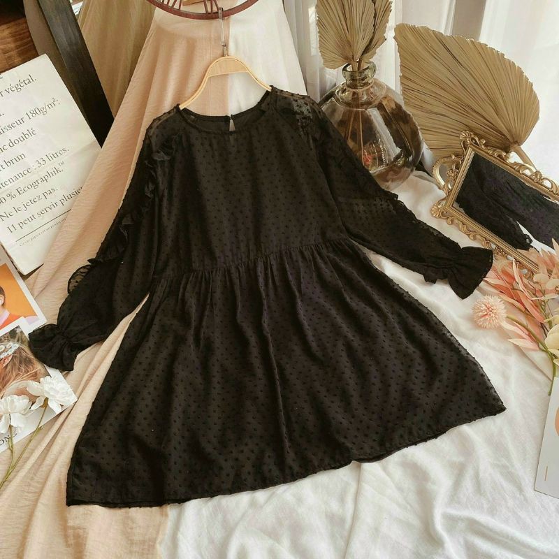 ĐẦM BABYDOLL ĐEN