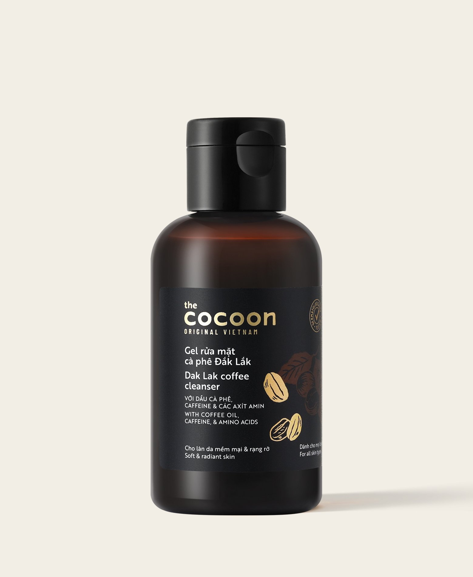 Gel rửa mặt cà phê Đắk Lắk Cocoon 140ml