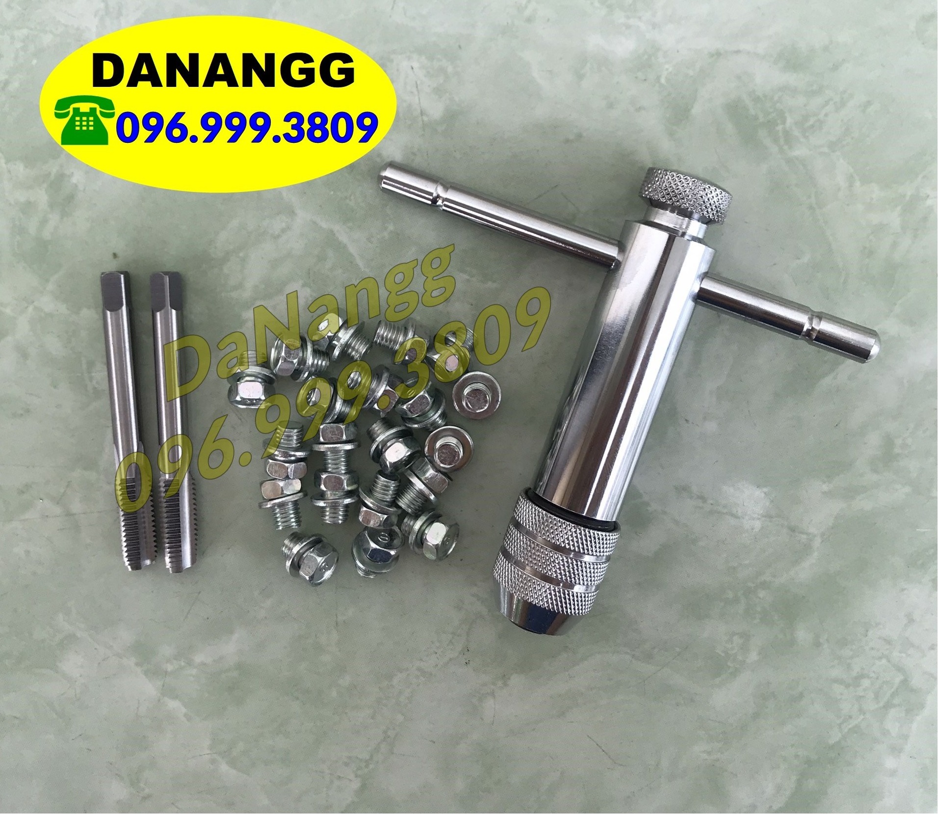 Taro ốc hộp xích trờn ren 7 ly xe máy