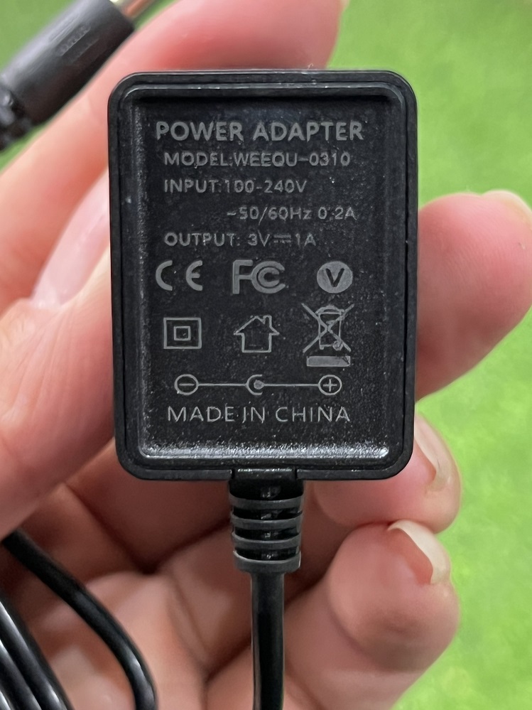 ADAPTER-NGUỒN DC 3V 1A LOẠI TỐT