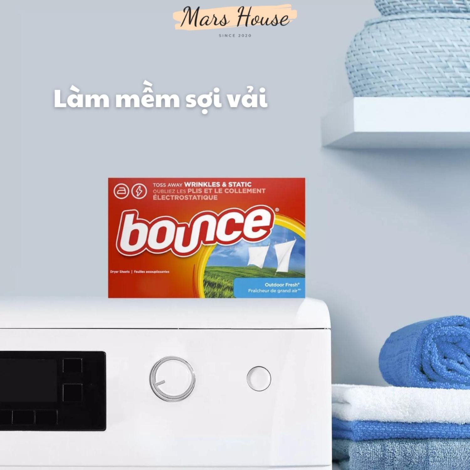 Giấy Thơm Quần Áo Bounce Chính Hãng