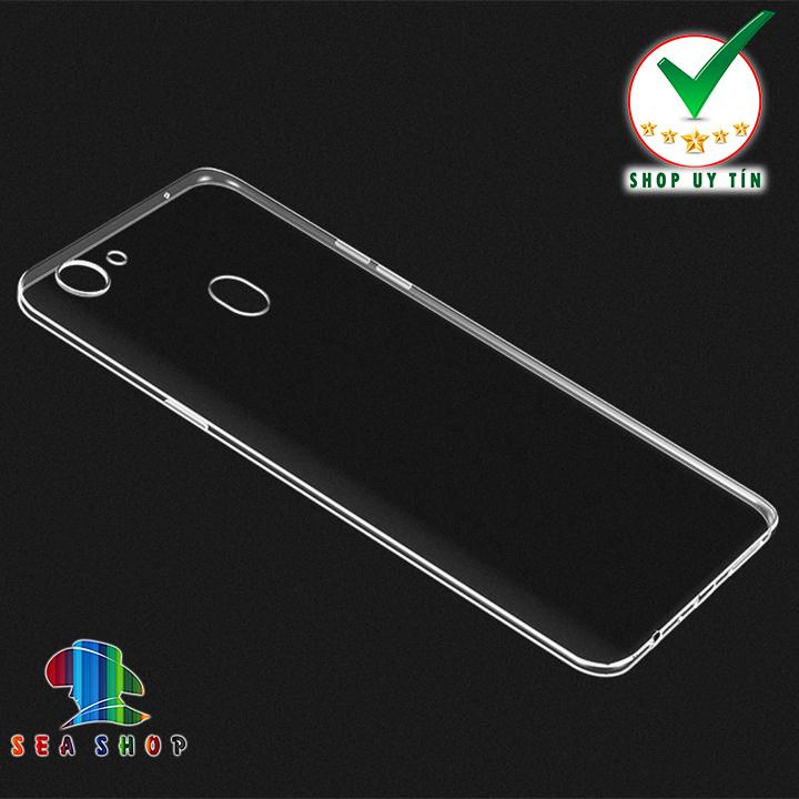 Ốp lưng Oppo F5 silicon trong suốt