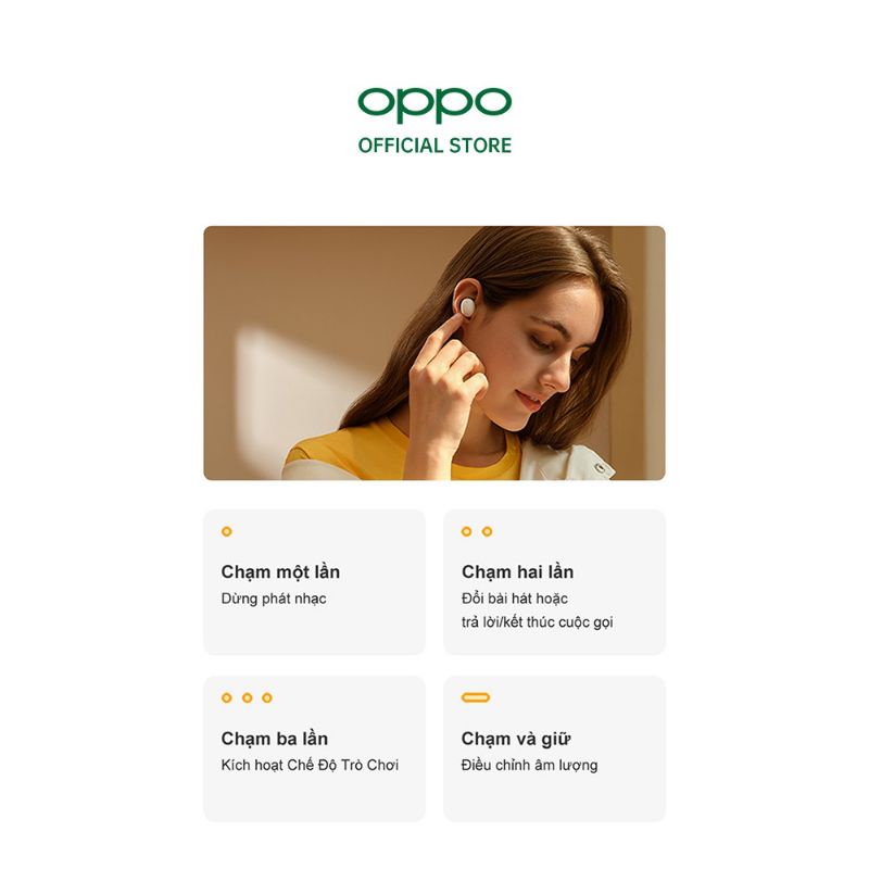 Tai nghe Bluetooth True Wireless OPPO ENCO Buds ETI81