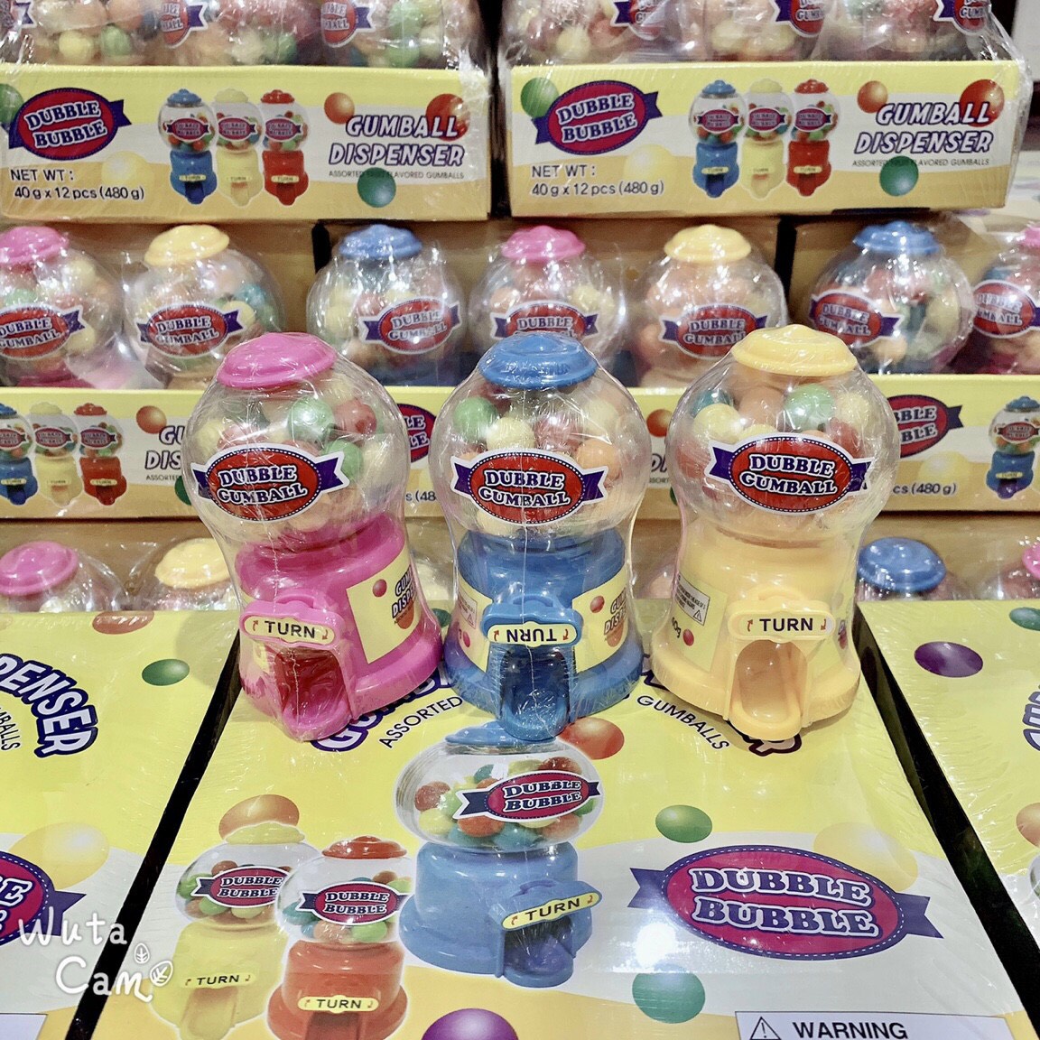 [Siêu Hot] Máy bán kẹo Dubble Gumball 40gr siêu cute