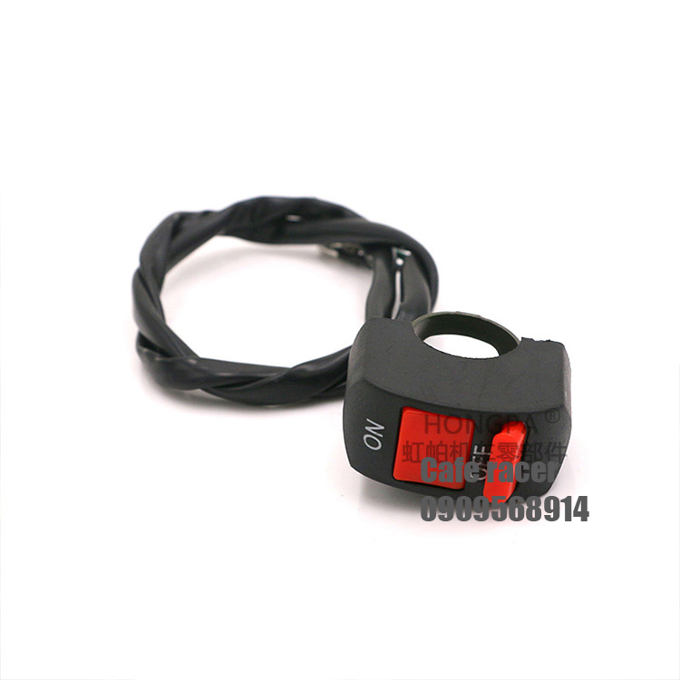 [HCM]Công tắc đèn loại on-off lắp ghi đông xe máy mô tô 22mm
