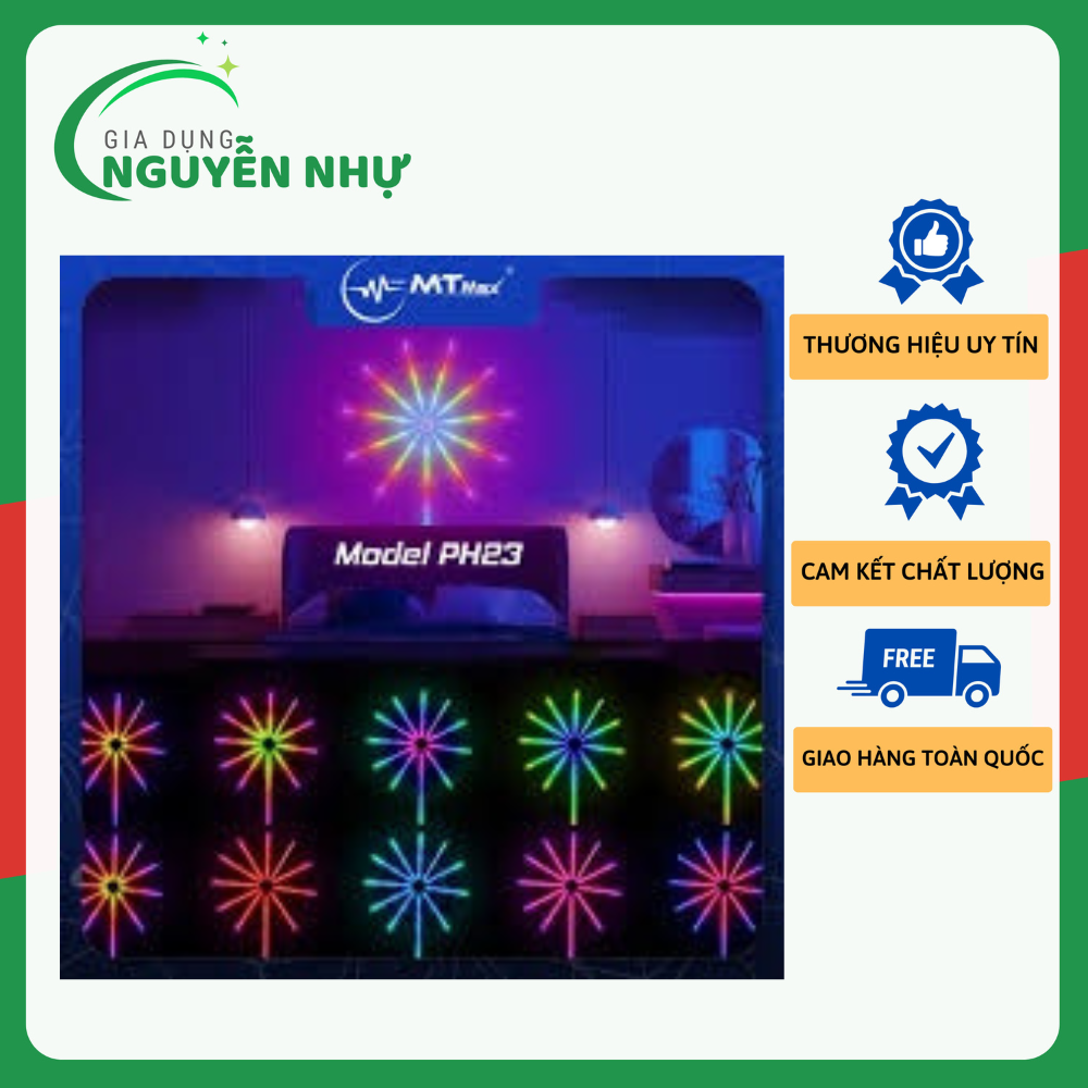 Đèn Led Trang Trí Pháo Hoa - Đèn Trang Trí Các Quán Cafe