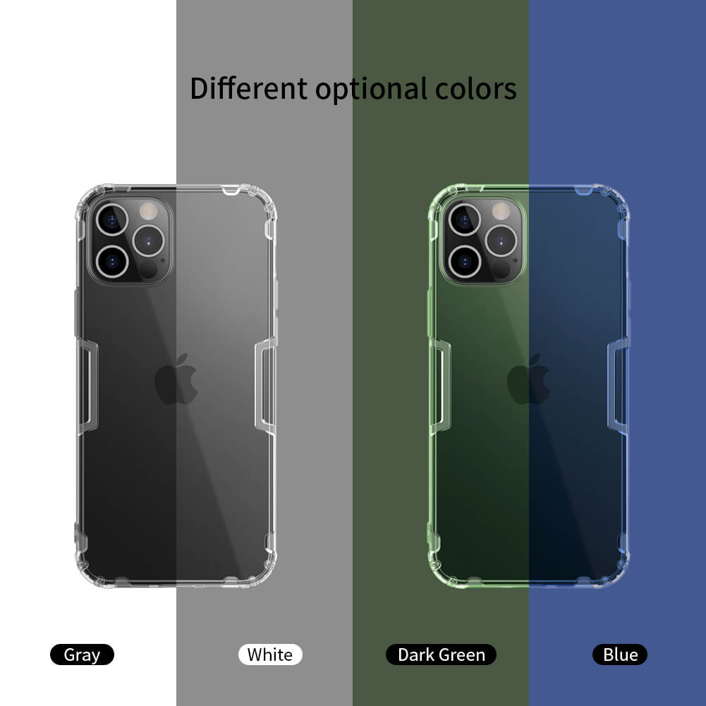 Ốp lưng Nillkin Iphone 12 Pro silicon dẻo, trong suốt