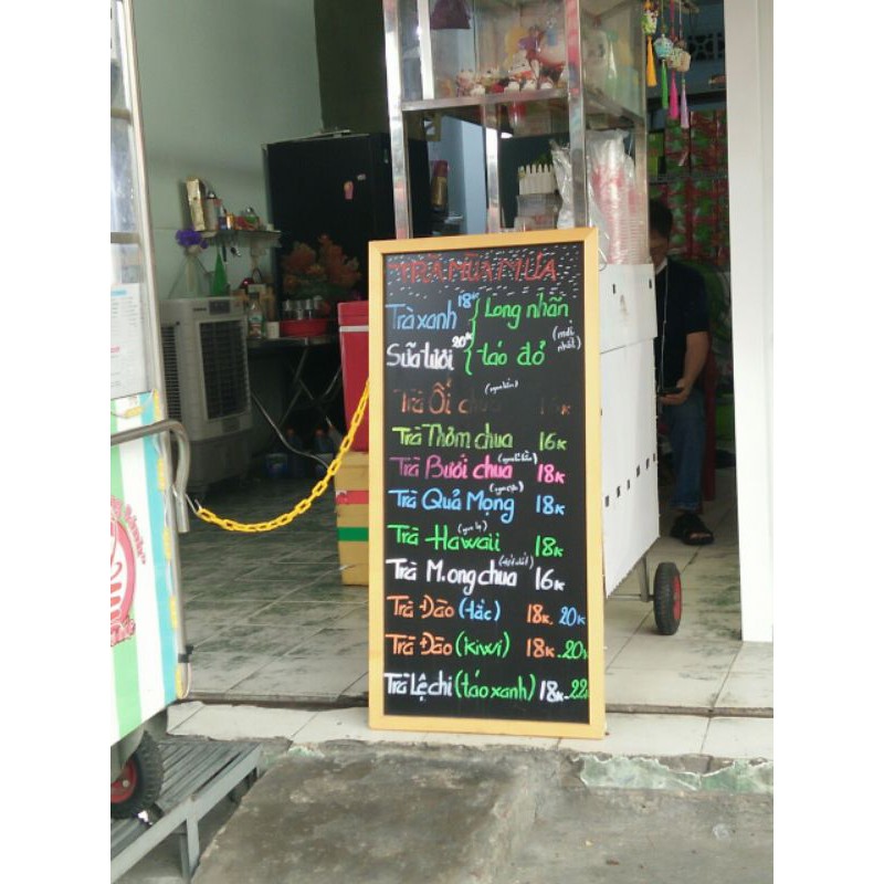 Bảng viết phấn 60x120cm