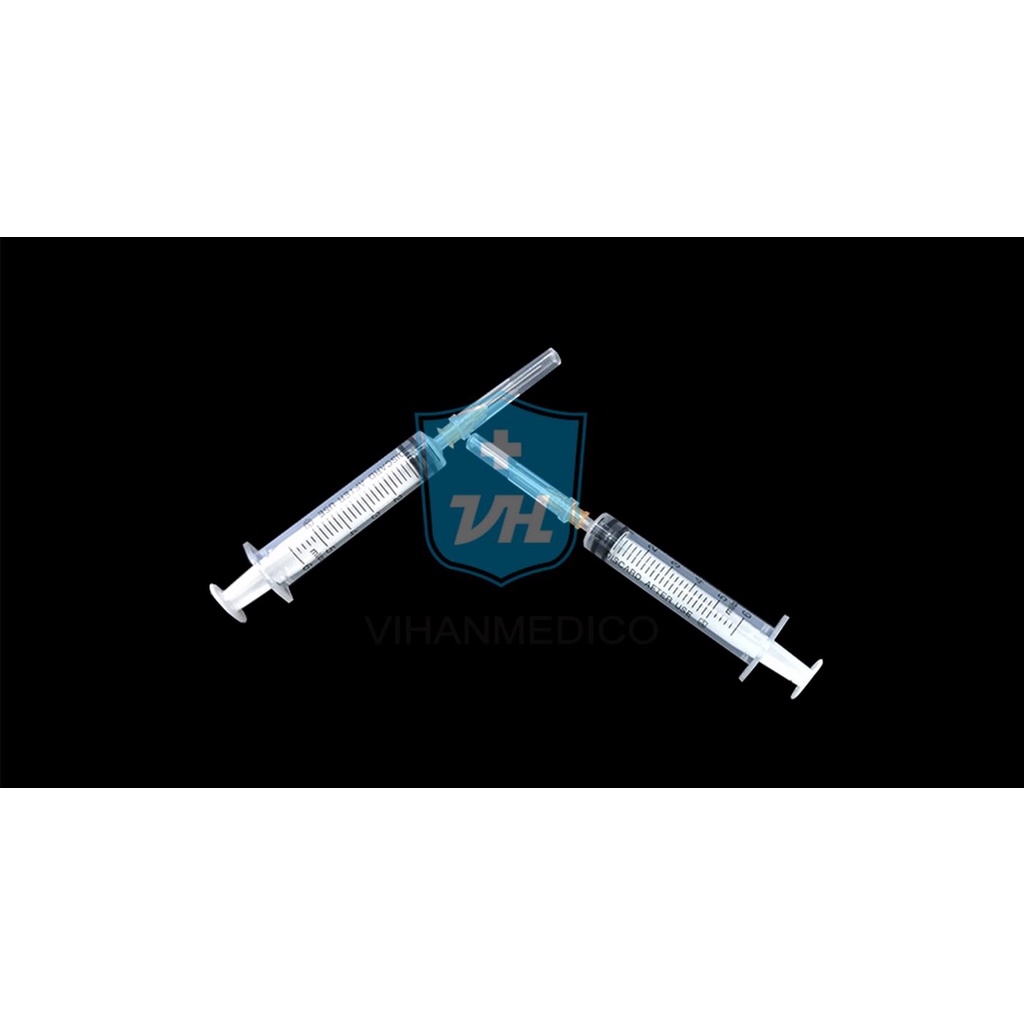 Bơm Kim Tiêm 5ml VINAHANKOOK Dùng 1 Lần - Hộp 100 Chiếc