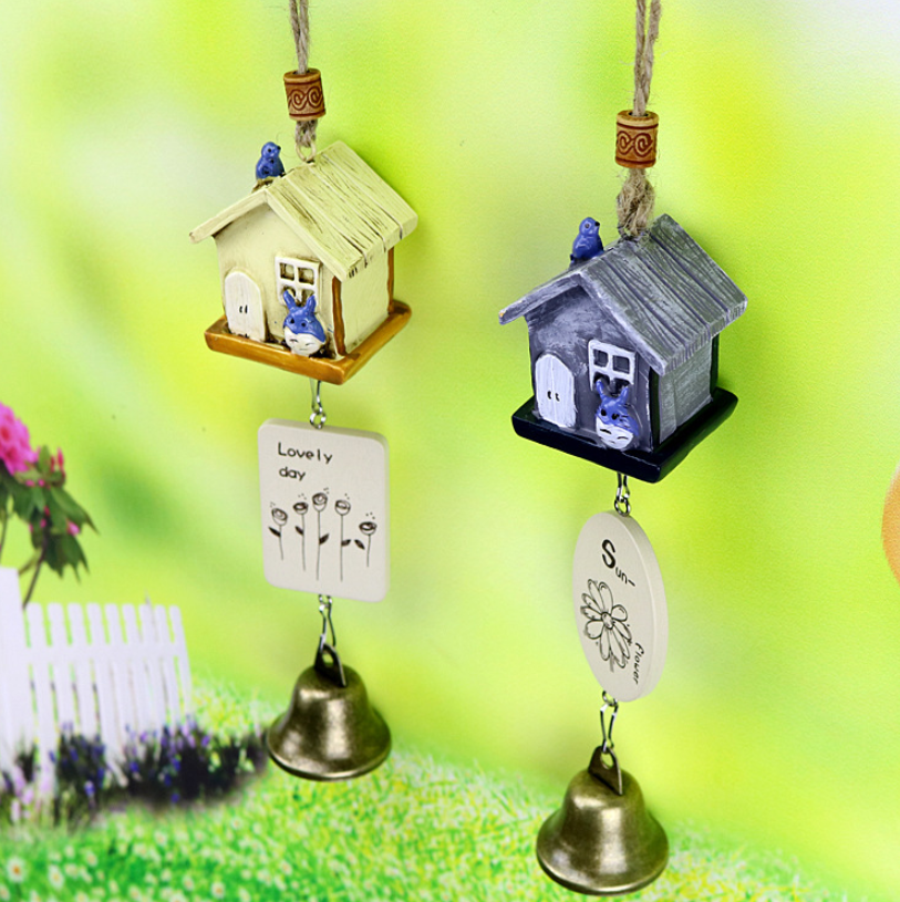 Chuông gió mẫu nhà siêu xinh